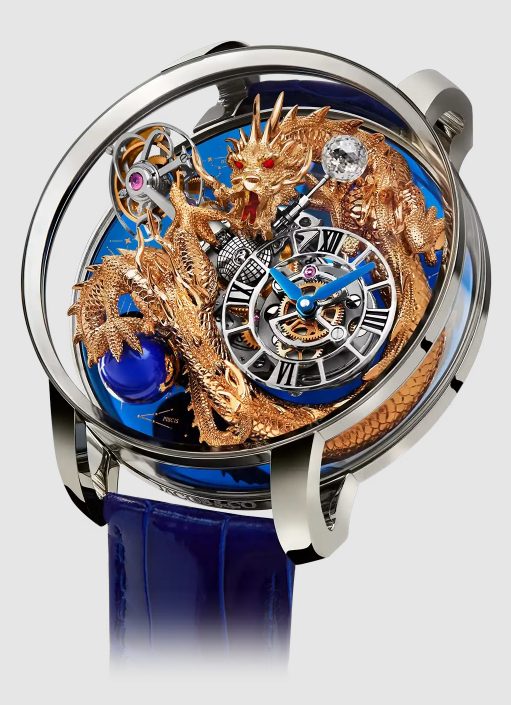 Jacob & Co astronomia dragon ROSE GOLD DRAGON IN PLATINUM replica watch AT112.60.DR.UA.A Jacob & Co astronomia dragon ROSE GOLD DRAGON IN PLATINUM replica watch AT112.60.DR.UA.A